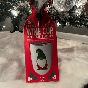 Brand new in box wine cup! Christmas gift ready!